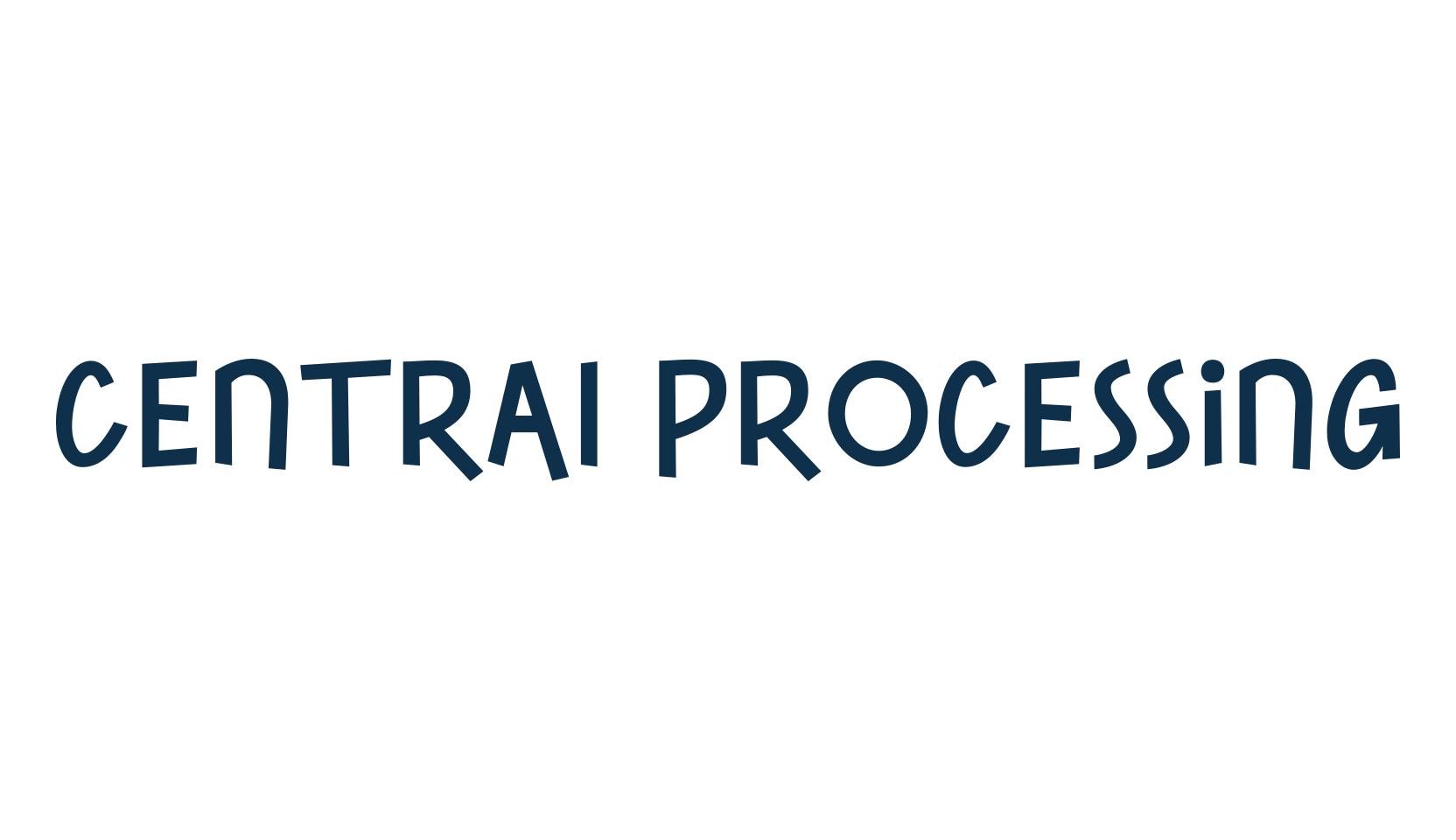 Central Processing, cartoon font preview