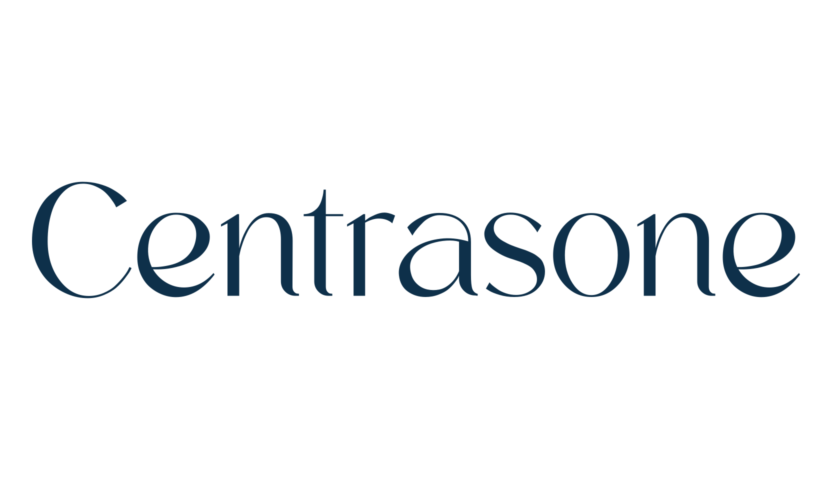 Centrasone, serif font preview