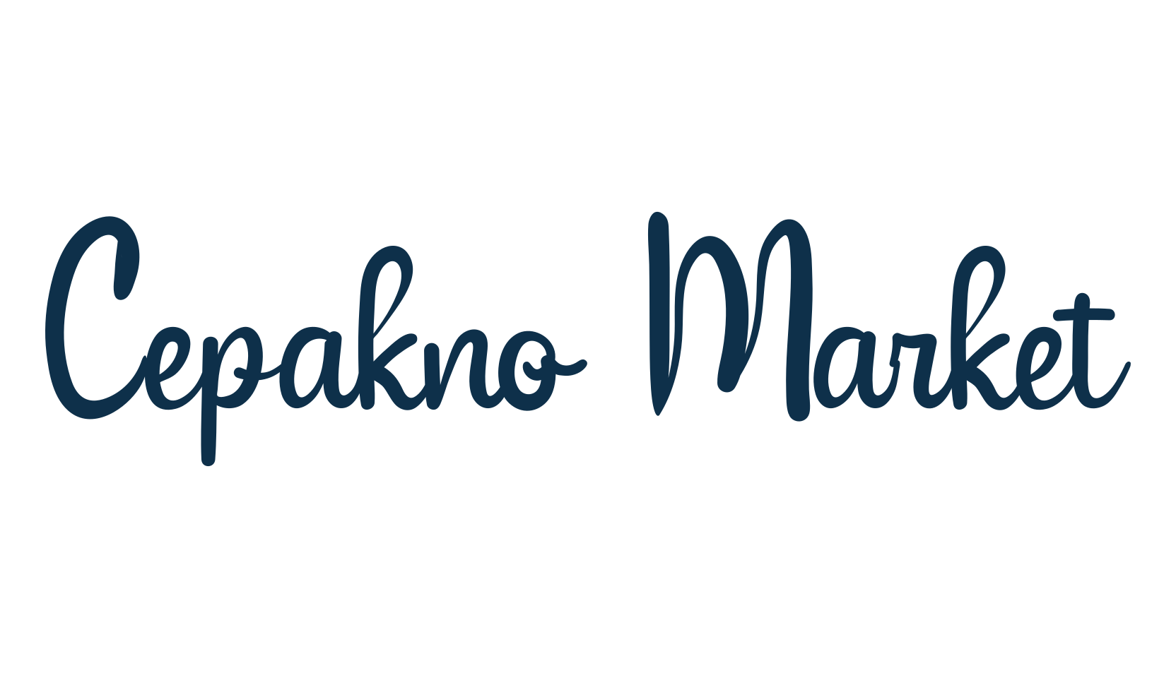 Cepakno Market, display market font preview