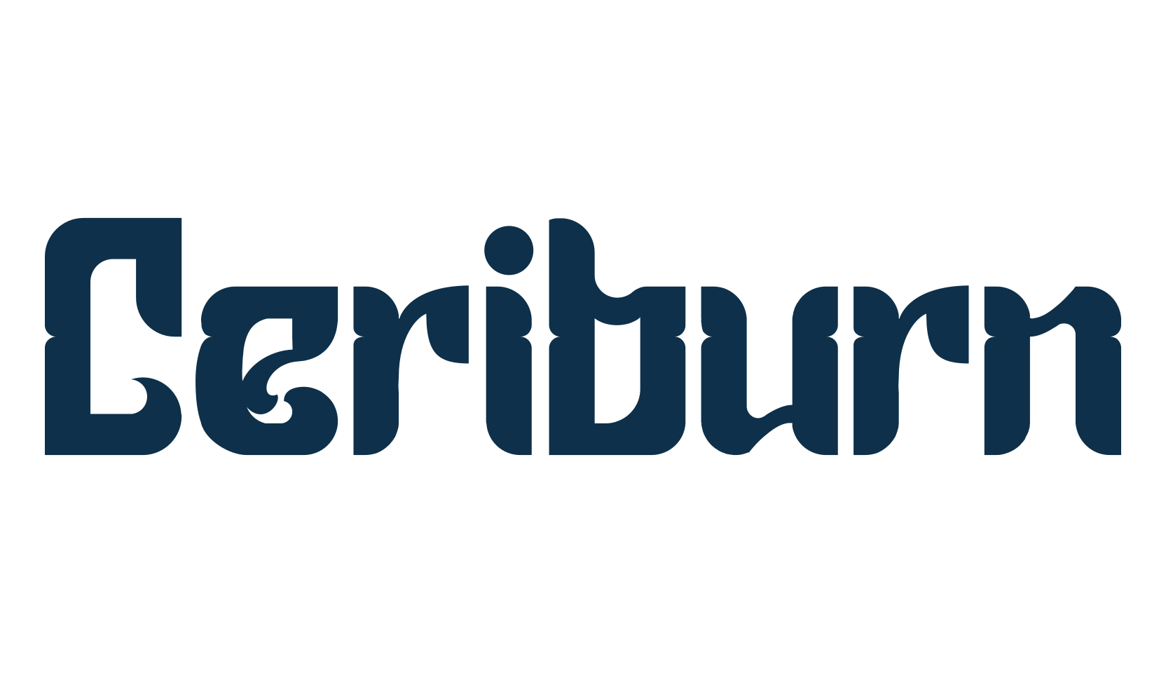 Ceriburn, retro font preview