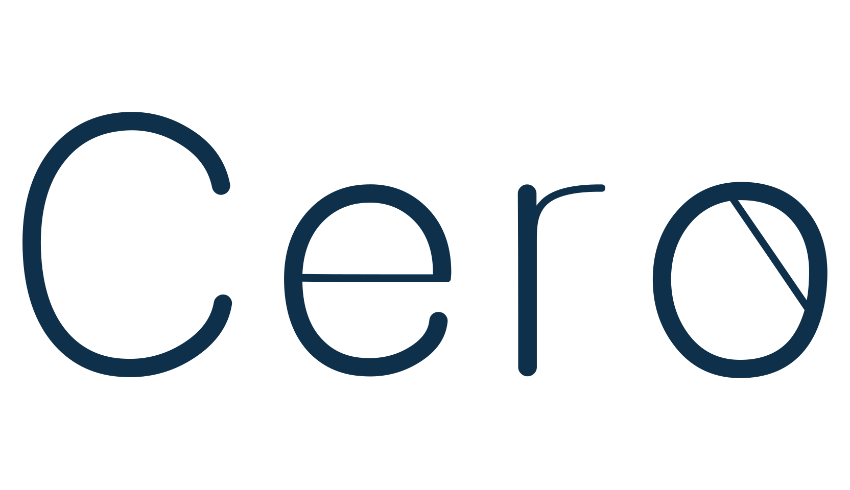 Cero, various font preview