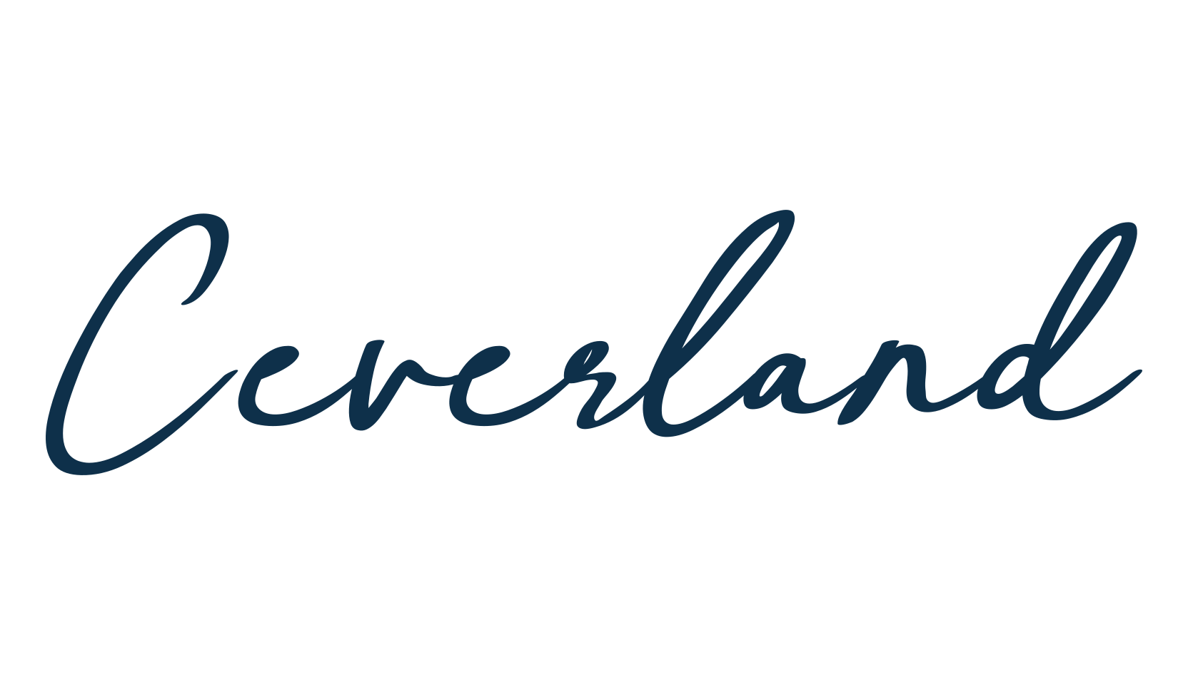 Ceverland, handwriting font preview