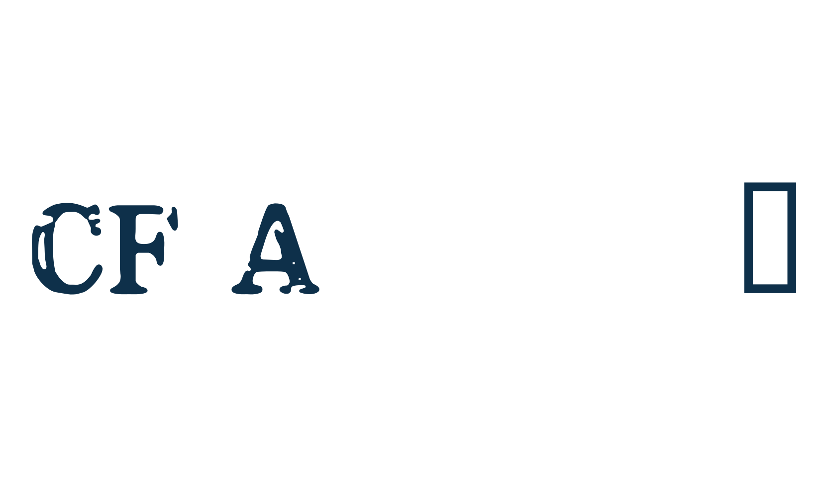 CF America, fancy eroded decorative font preview