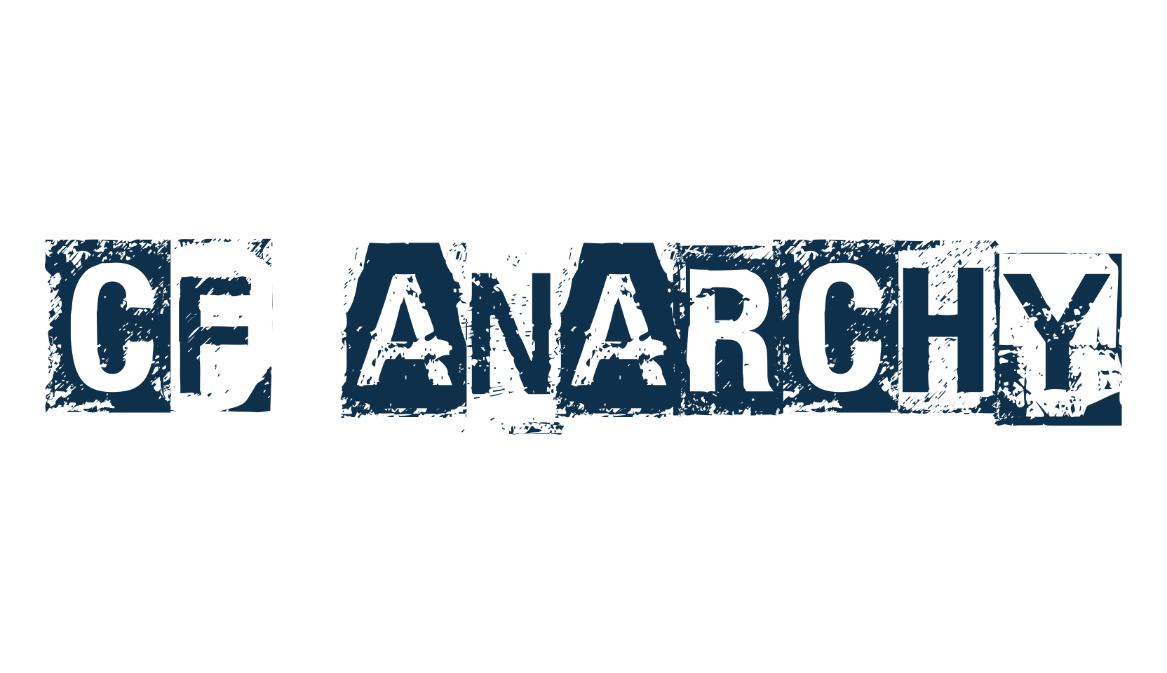 CF Anarchy, destroy font preview