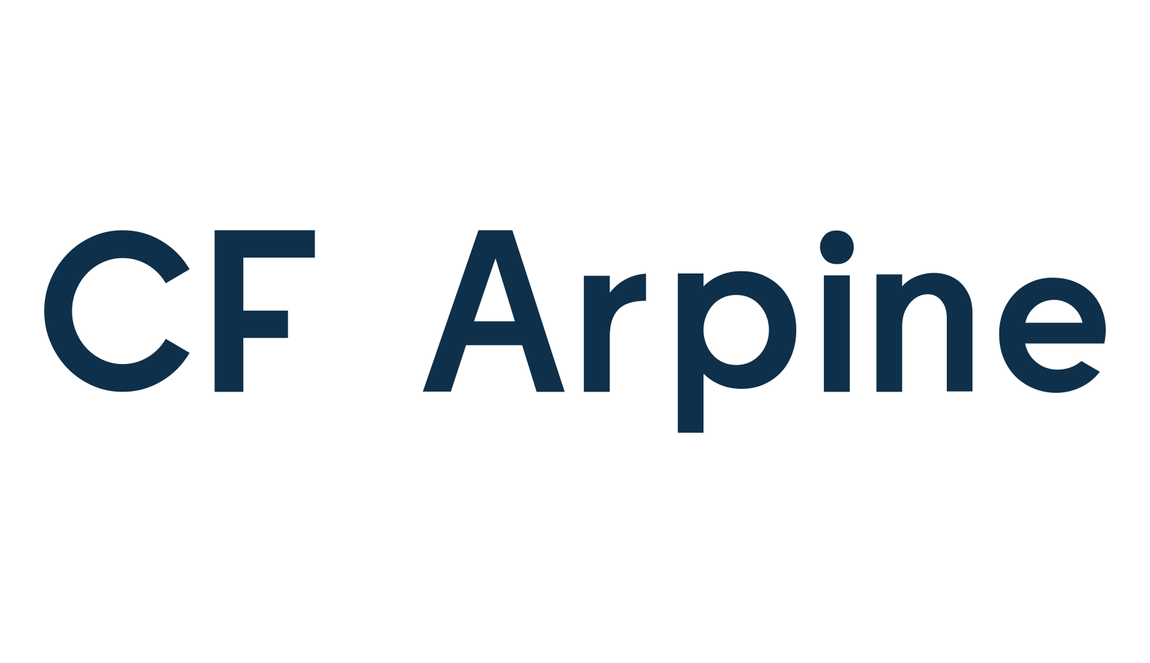 CF Arpine, basic sans serif font preview