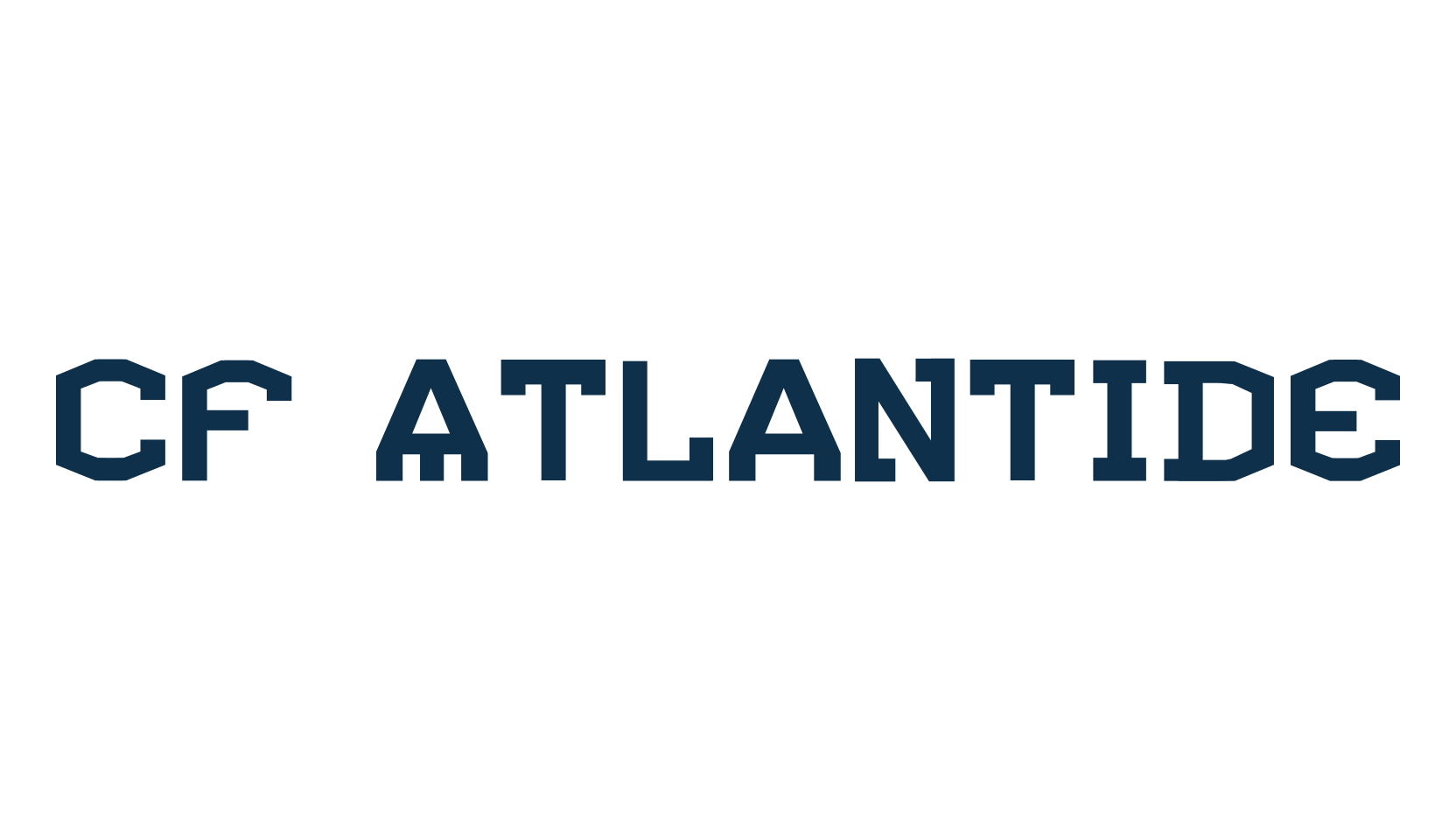 CF Atlantide, fancy various techno sci-fi font preview