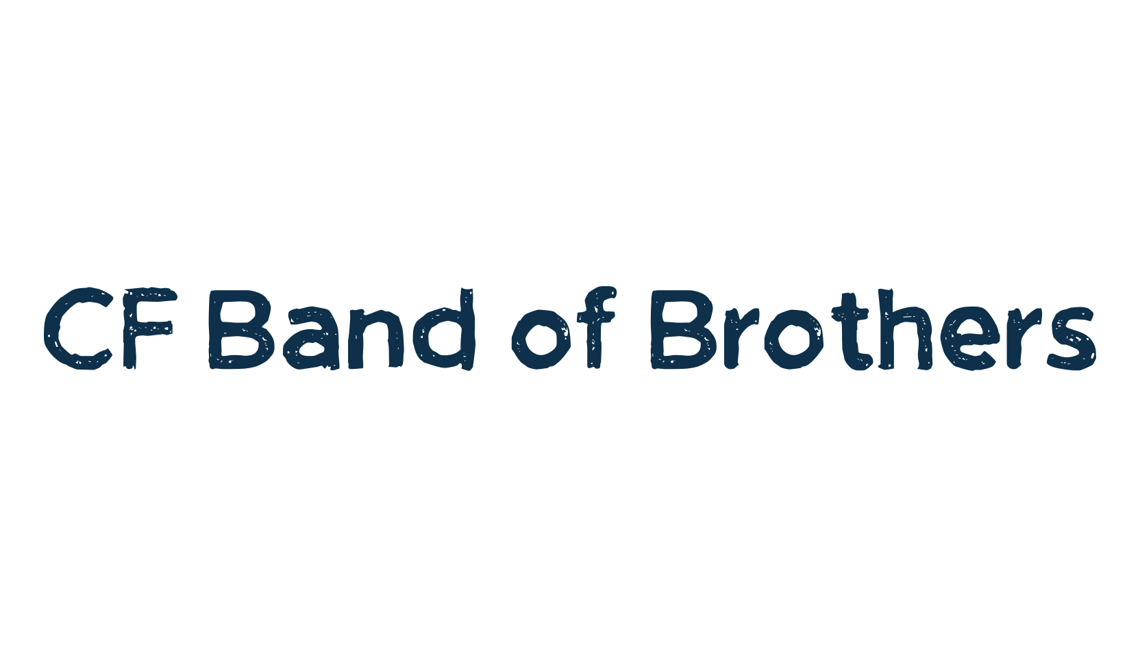 CF Band of Brothers, fancy eroded decorative font preview