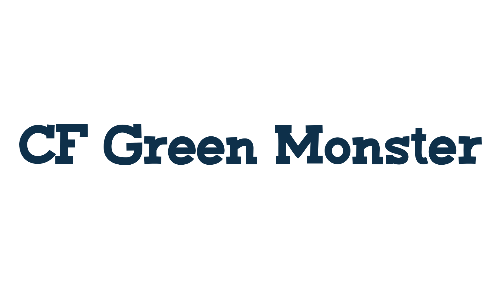 CF Green Monster, fancy cartoon decorative comic font preview