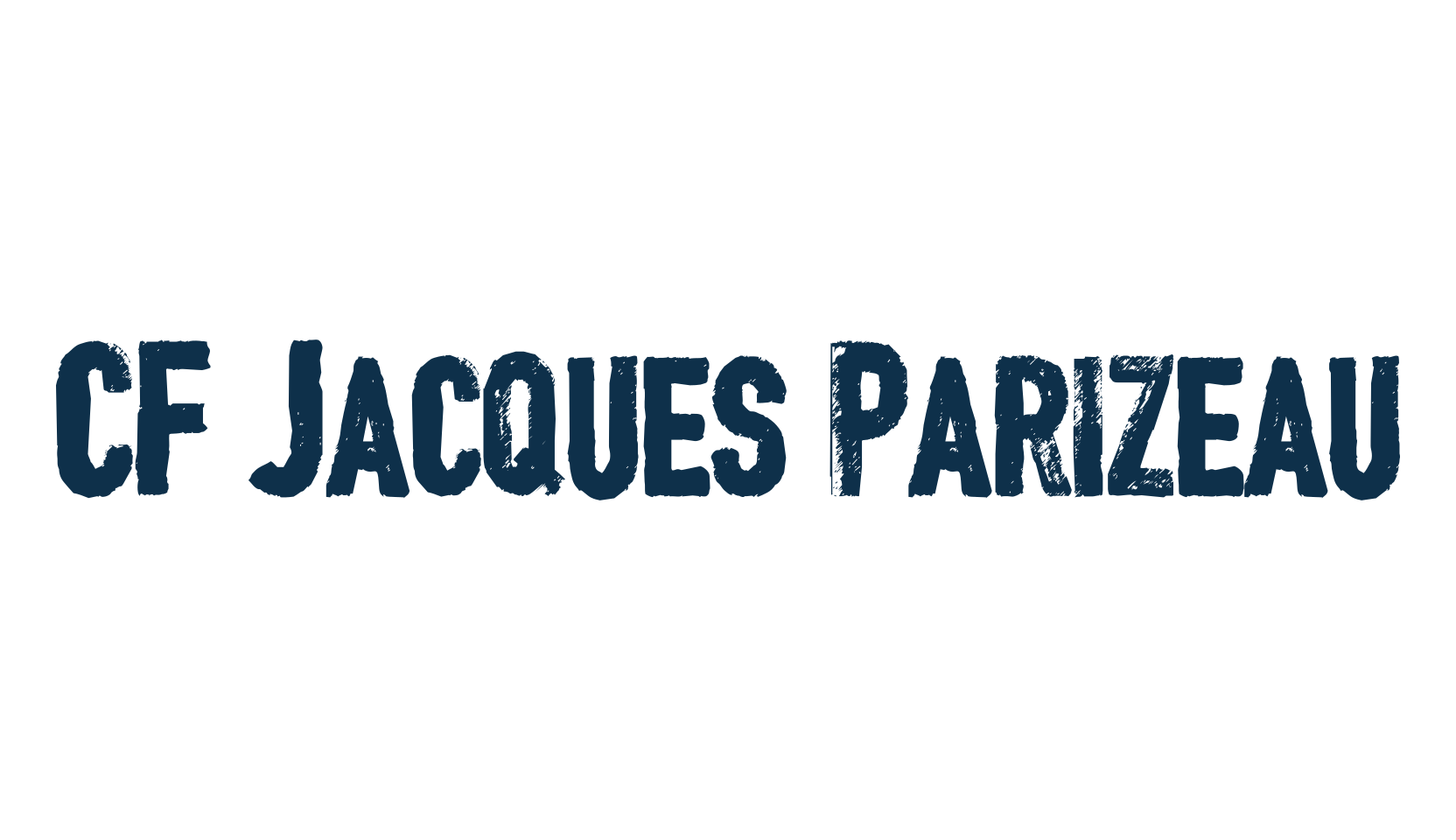 CF Jacques Parizeau, fancy eroded decorative font preview