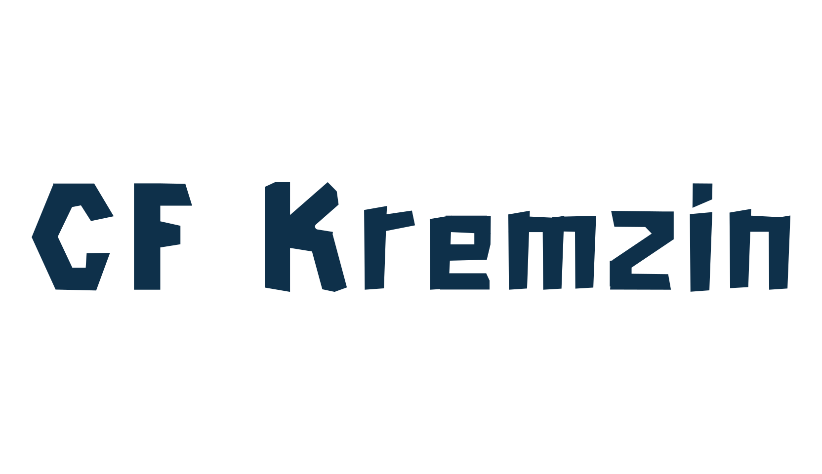 CF Kremzin, cartoon font preview