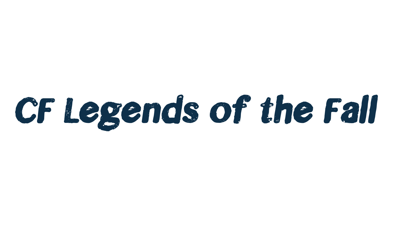CF Legends of the Fall, eroded font preview