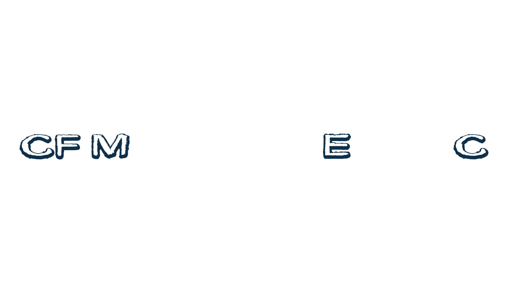 CF Marie Eve Cartoons, eroded font preview