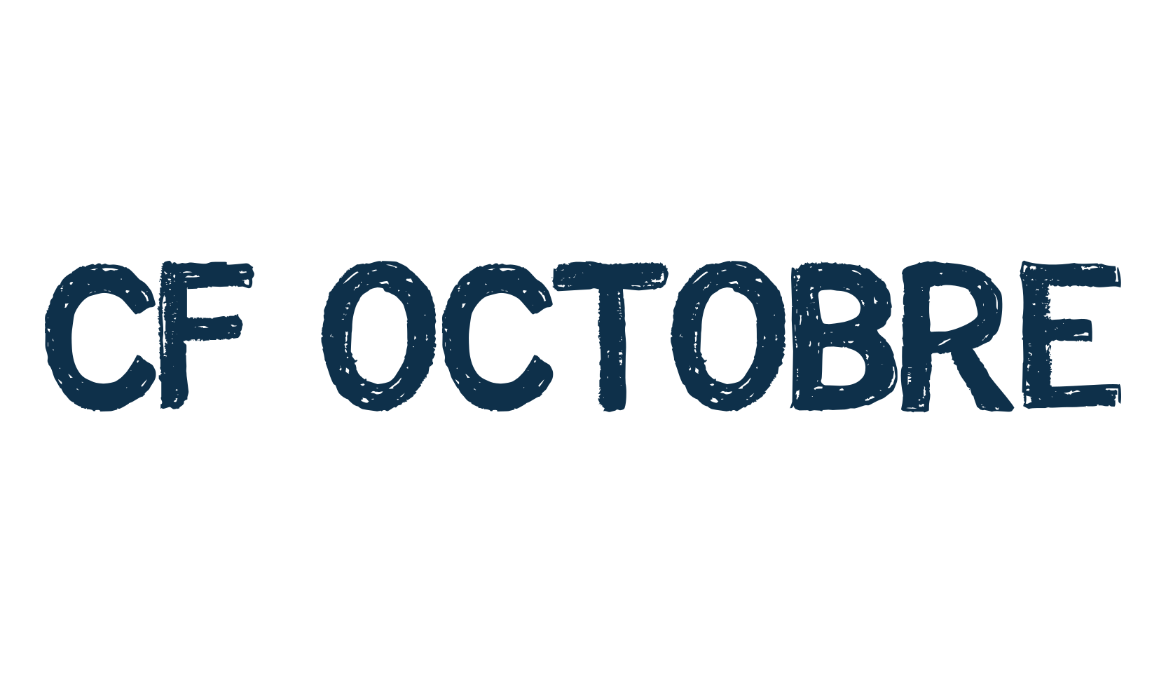 CF Octobre, fancy eroded decorative font preview