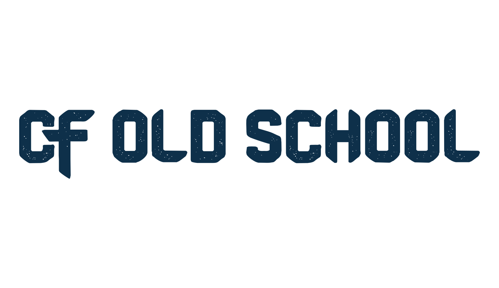 CF Old School, fancy eroded decorative font preview