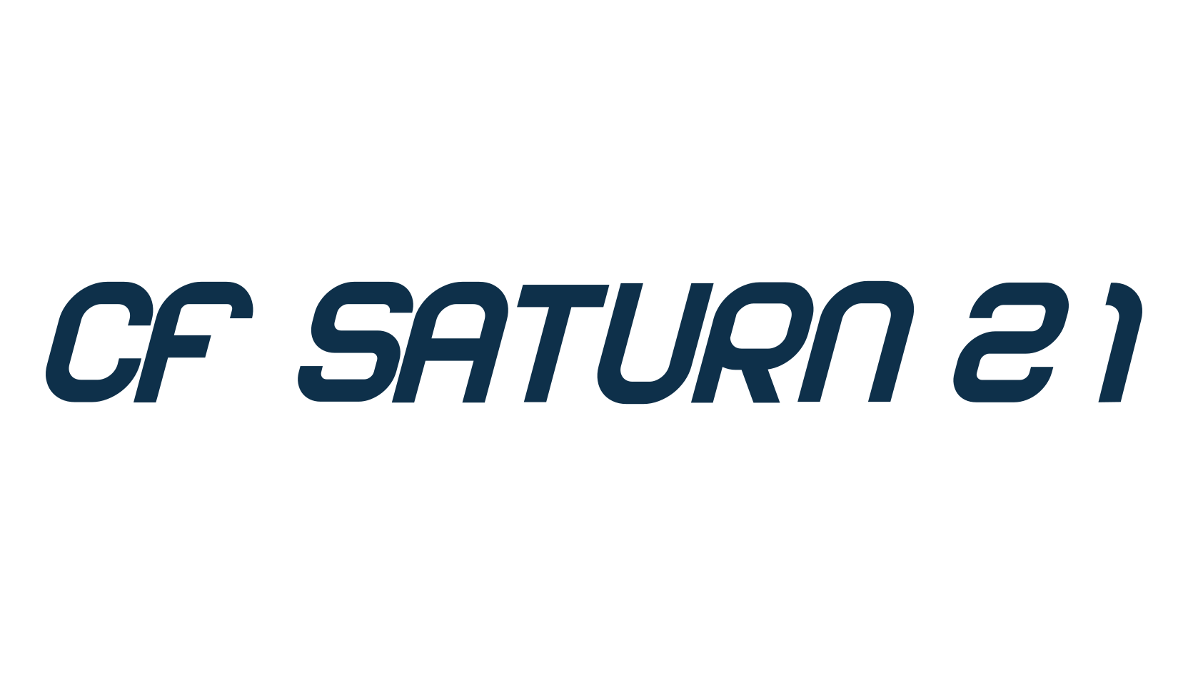 CF Saturn 21, techno sci-fi font preview