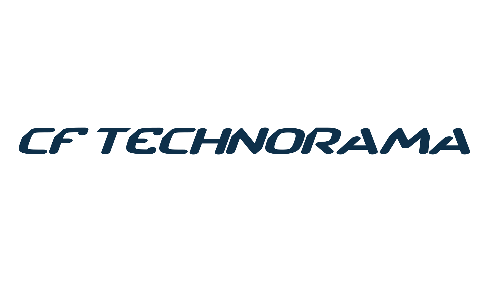 CF TechnoRama, sci-fi font preview