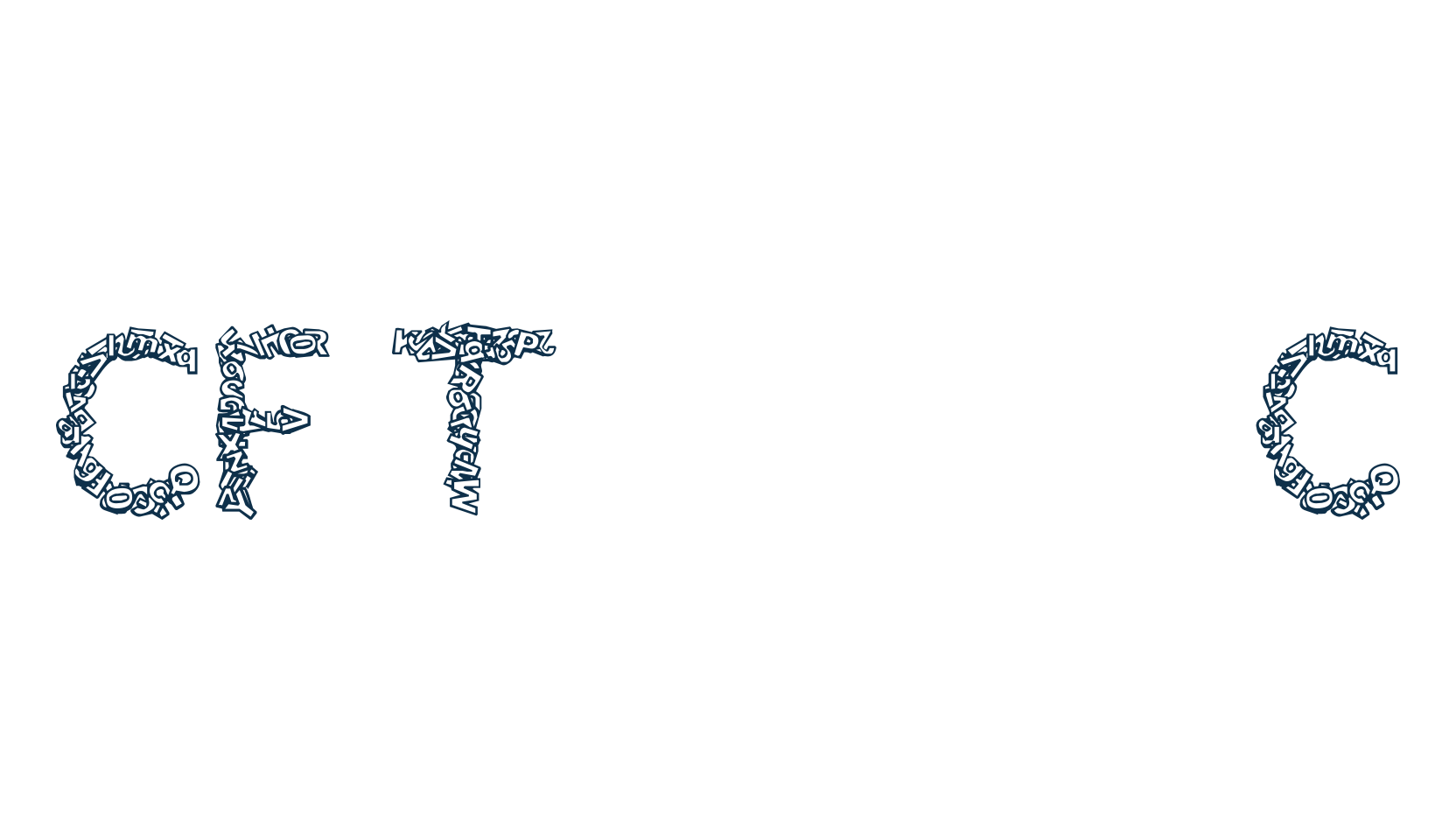 CF TypoCraft, decorative font preview