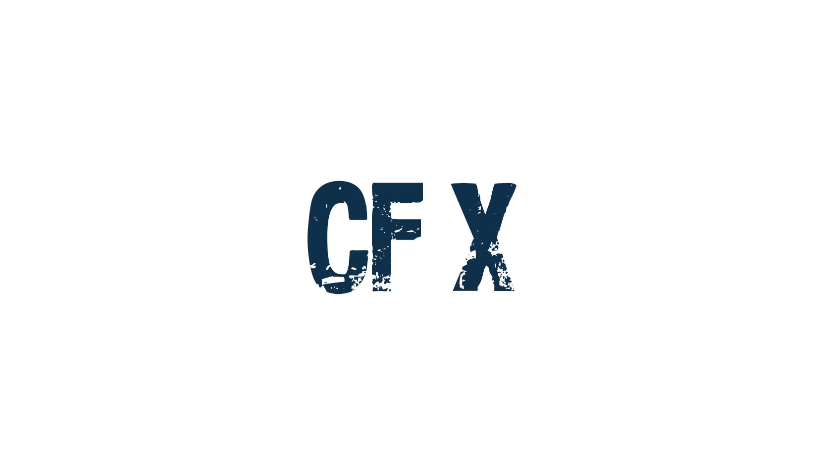 CF Xerography, eroded font preview