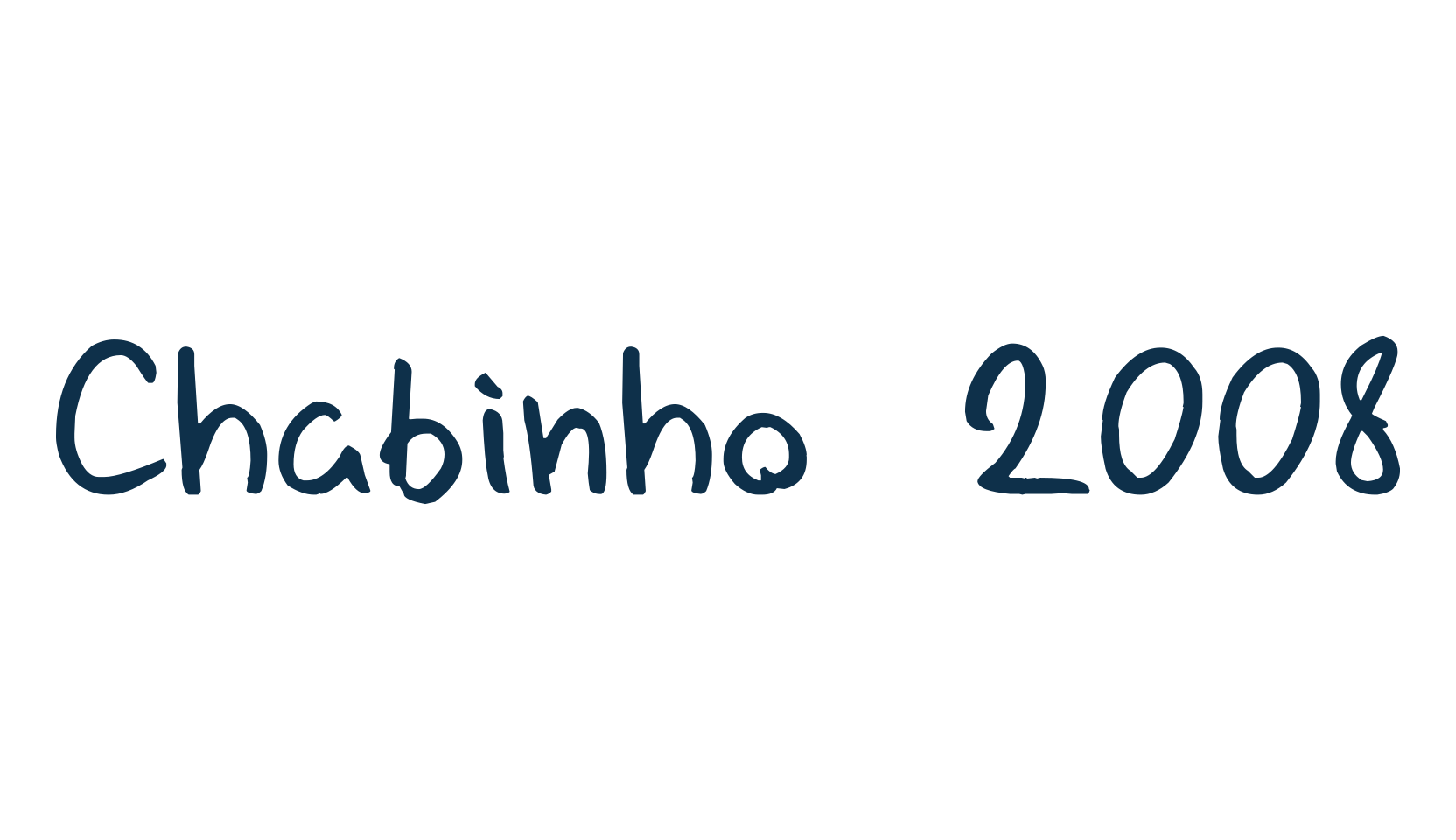 Chabinho 2008, script handwritten fancy decorative calligraphy font preview