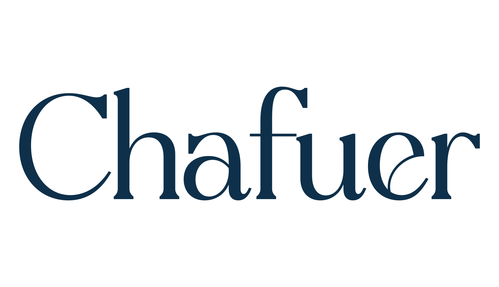 Chafuer, basic serif font preview