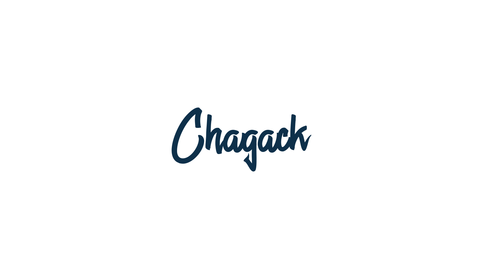 Chagack, brush font preview