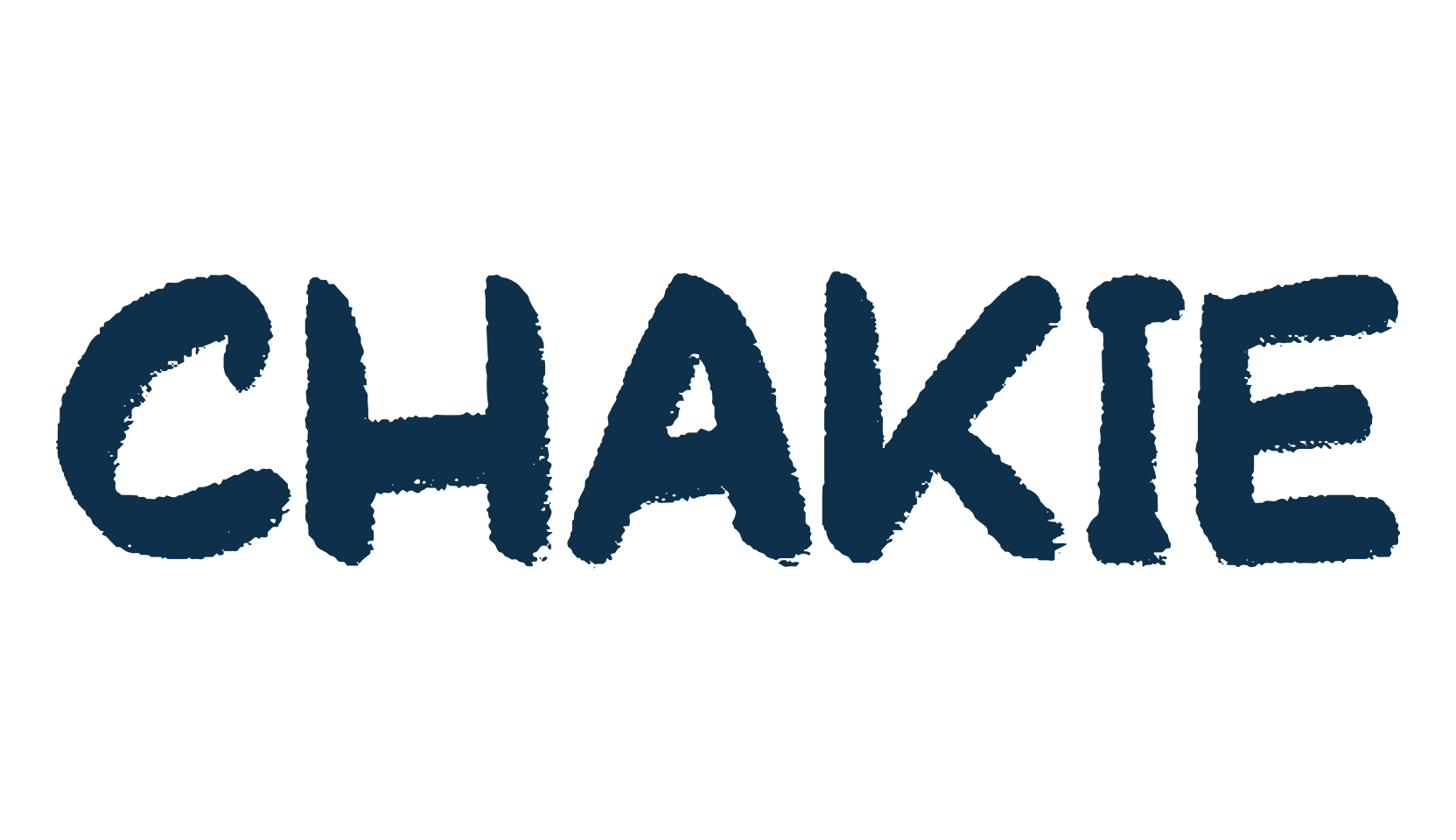 Chakie, brush font preview