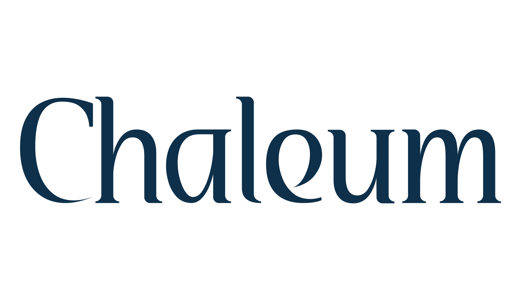 Chaleum, fancy retro decorative font preview