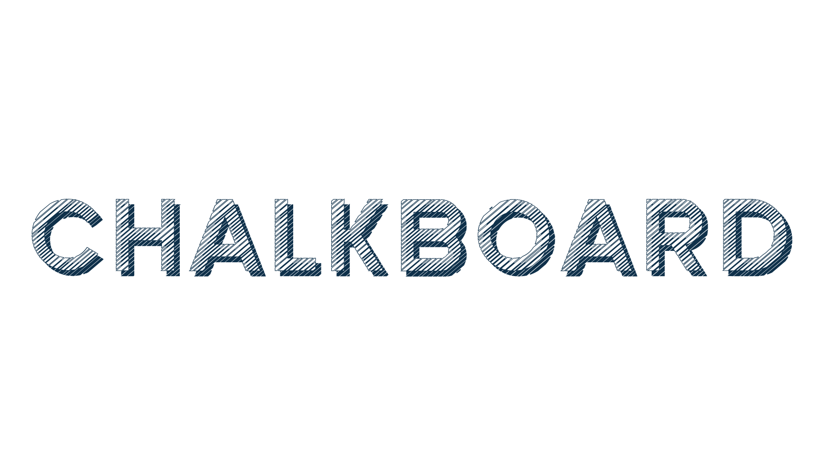 Chalkboard (chalkboard-2), fancy various basic font preview