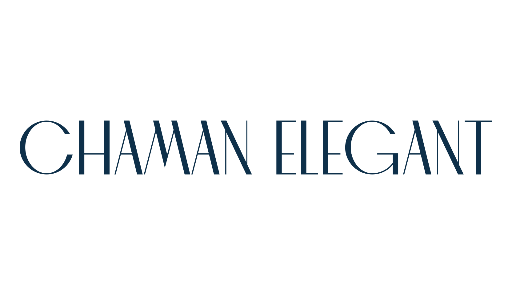 Chaman Elegant, sans serif font preview