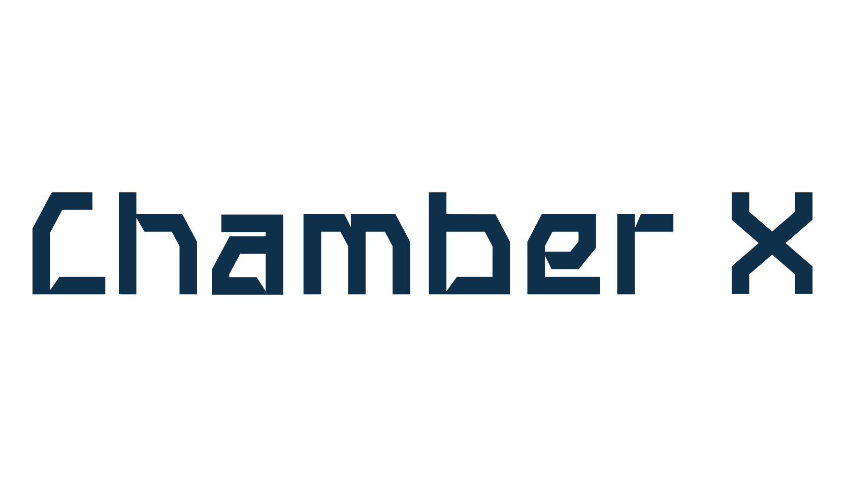 Chamber X, fancy various techno sci-fi font preview