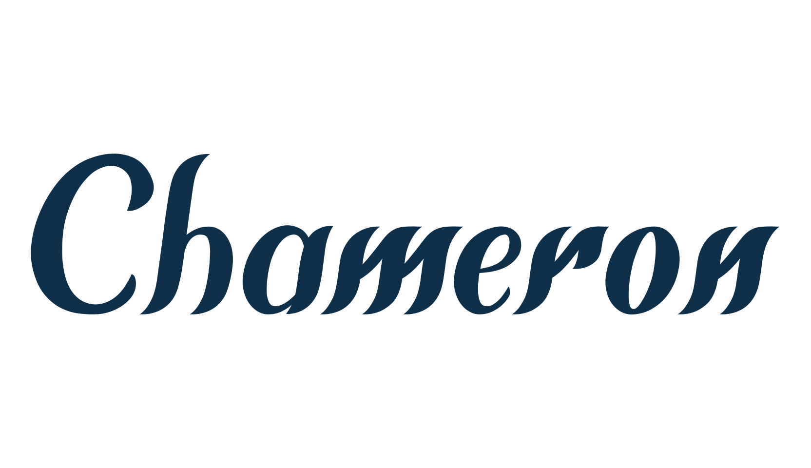 Chameron, various font preview