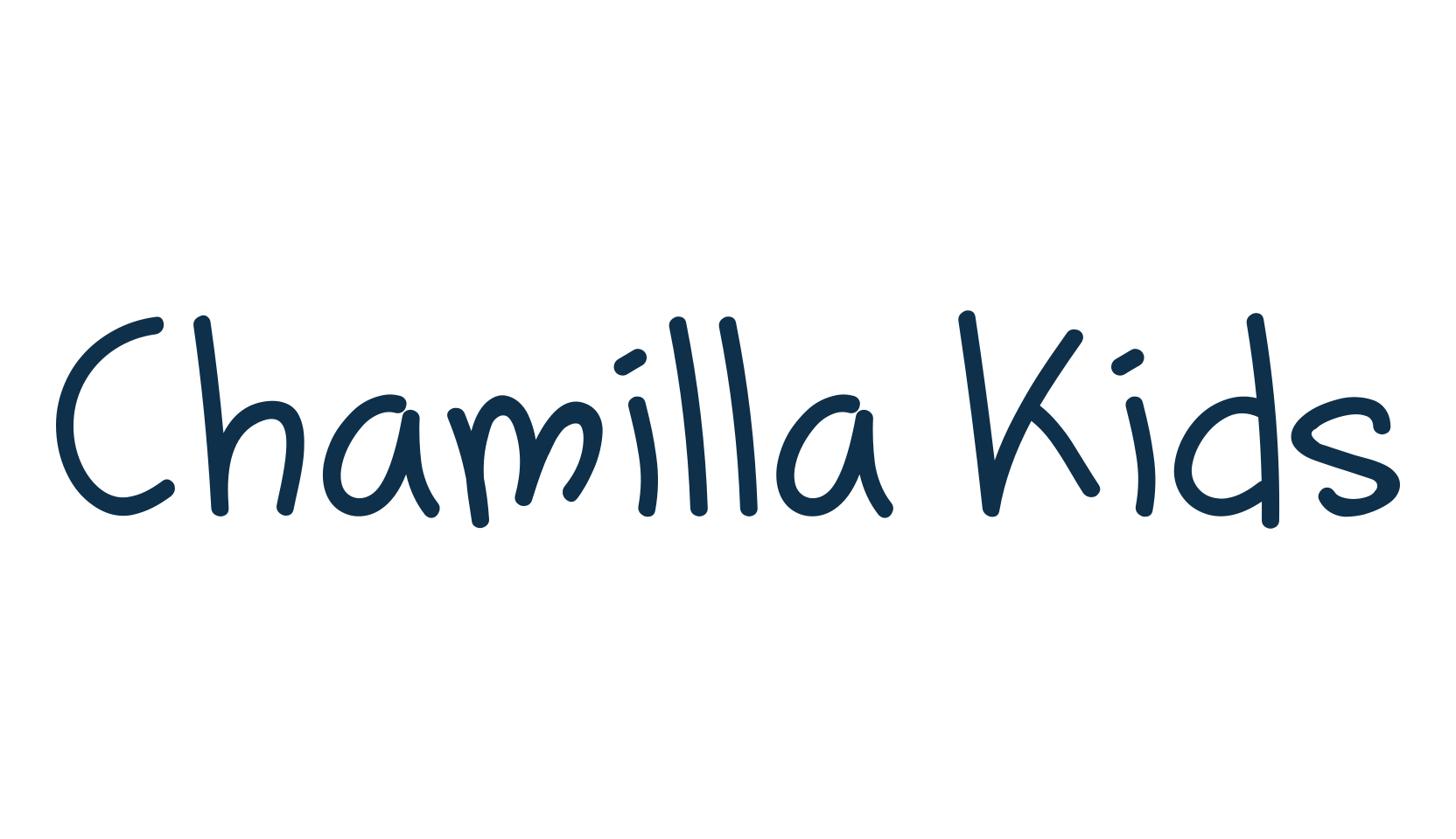 Chamilla Kids, script handwritten fancy decorative calligraphy font preview
