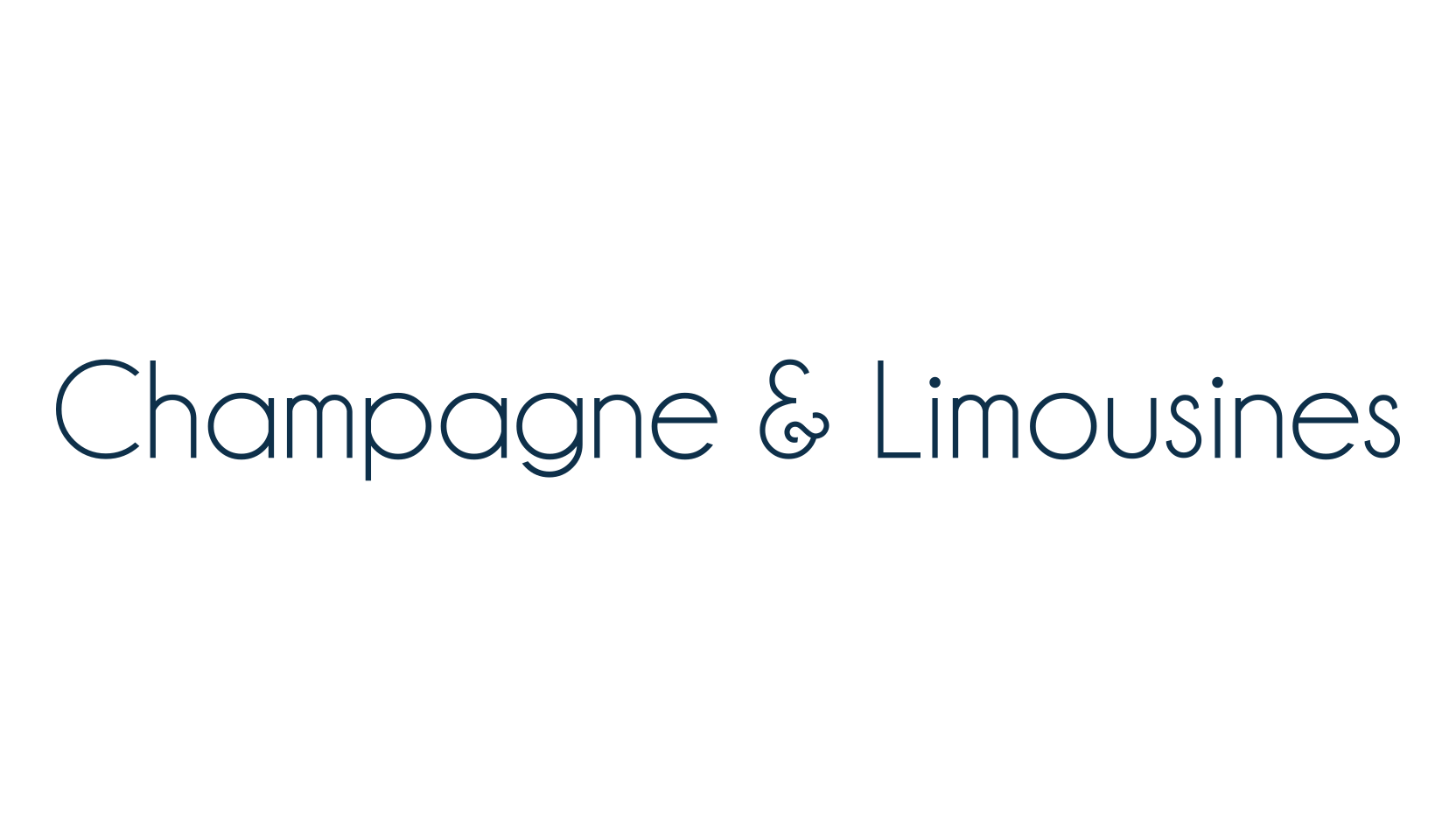 Champagne & Limousines, sans serif font preview