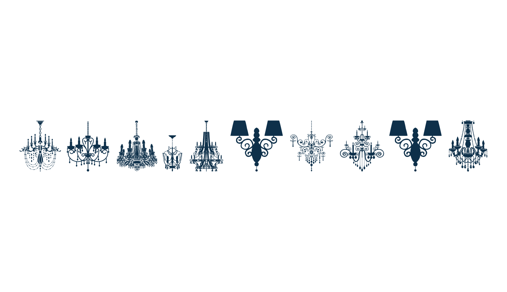 Chandelier (chandelier-2), display market font preview