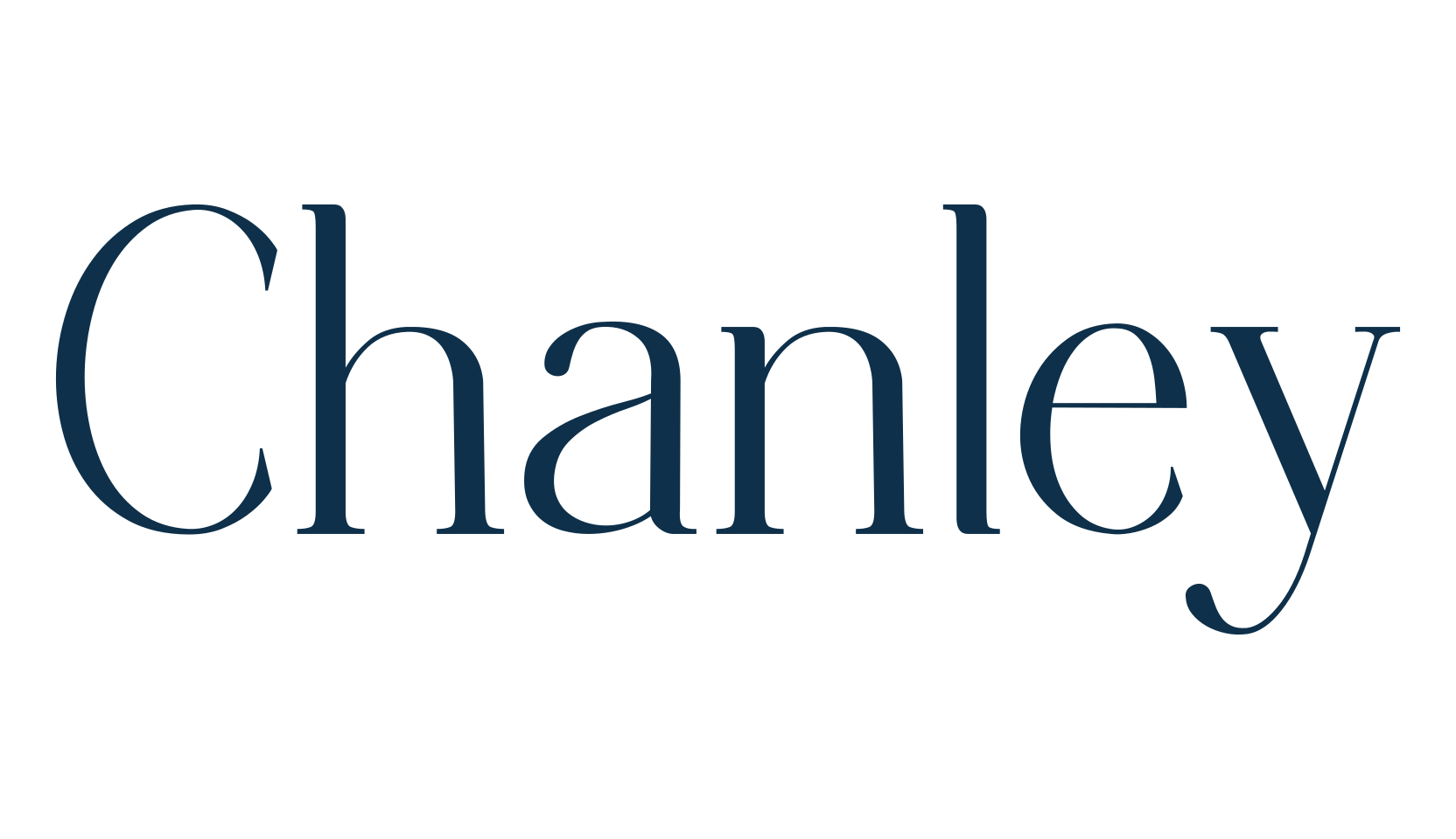 Chanley, basic serif font preview
