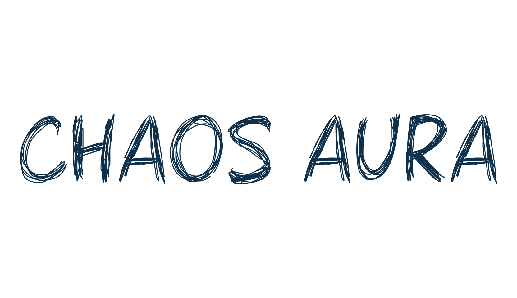 Chaos Aura, script trash fancy decorative calligraphy font preview