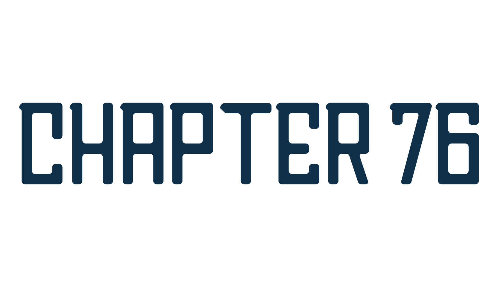 Chapter 76, fancy various decorative font preview