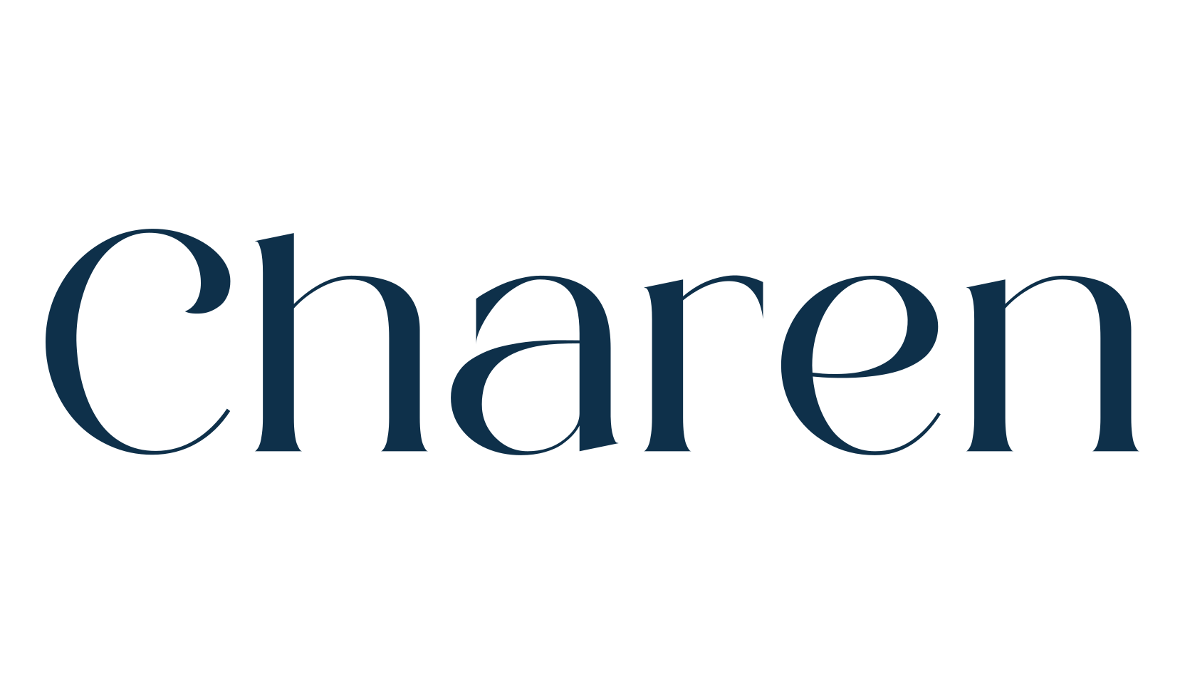 Charen, basic serif font preview