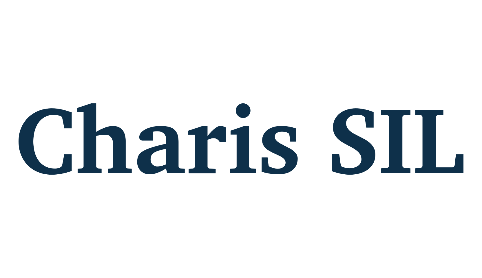 Charis SIL, basic serif font preview