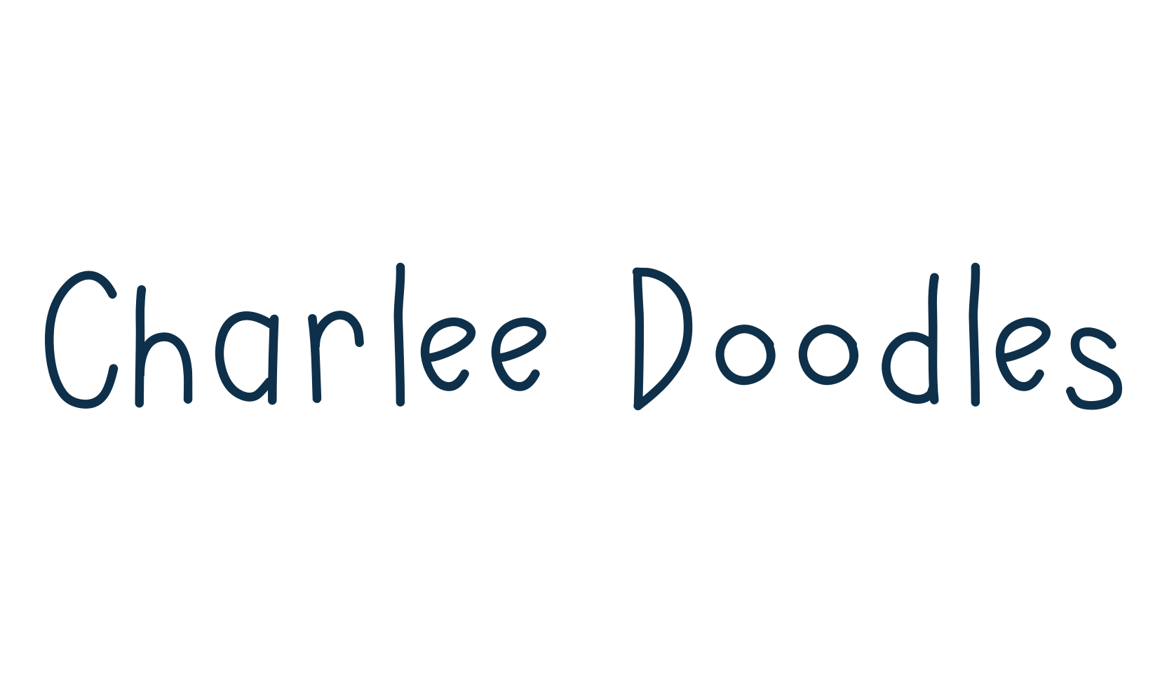 Charlee Doodles, script handwritten fancy decorative calligraphy font preview