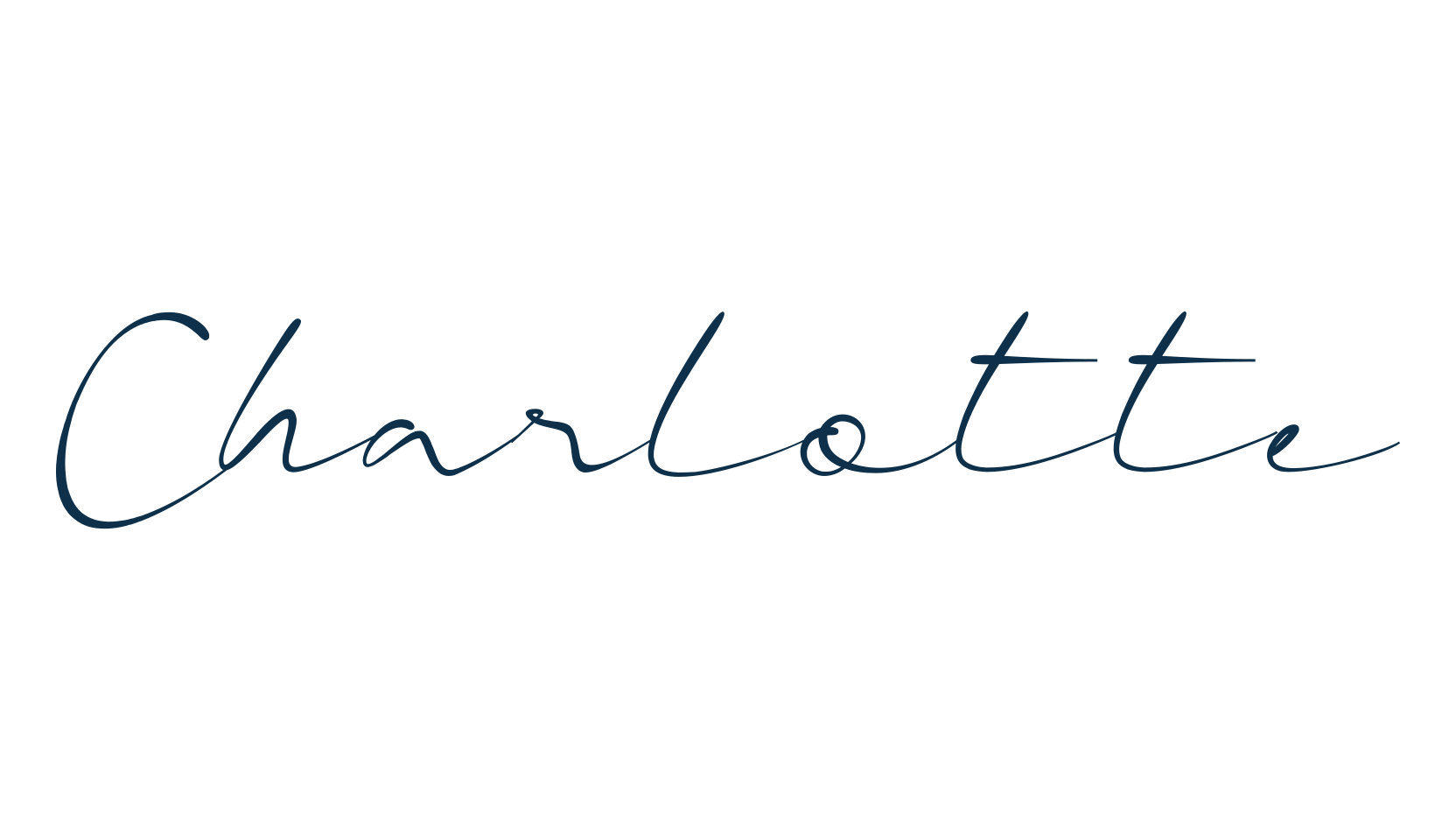 Charlotte (charlotte-4), script handwritten fancy decorative calligraphy font preview