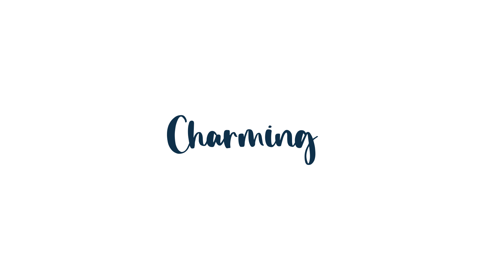 Charming (charming-3), various font preview