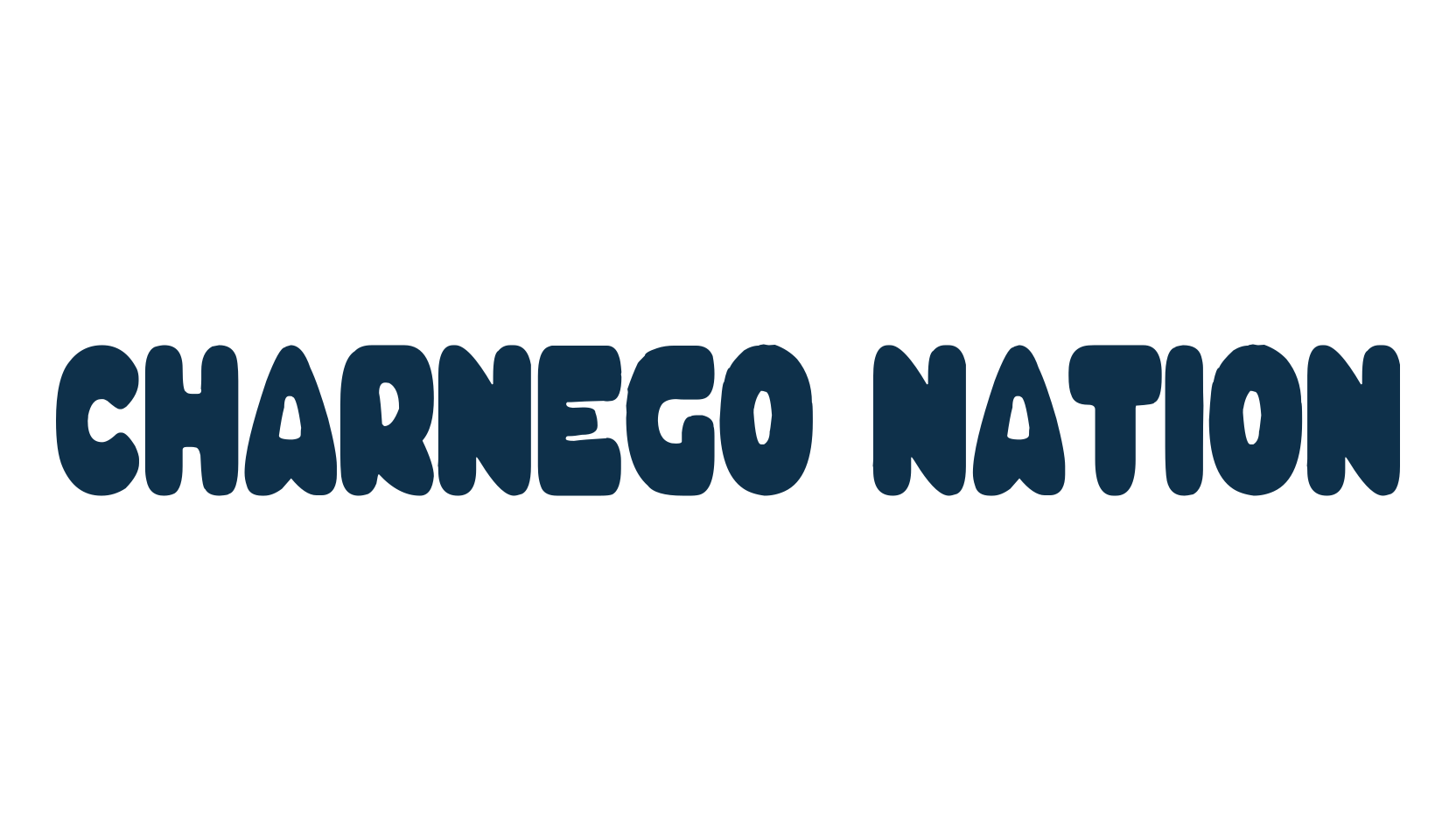Charnego Nation, fancy cartoon decorative font preview