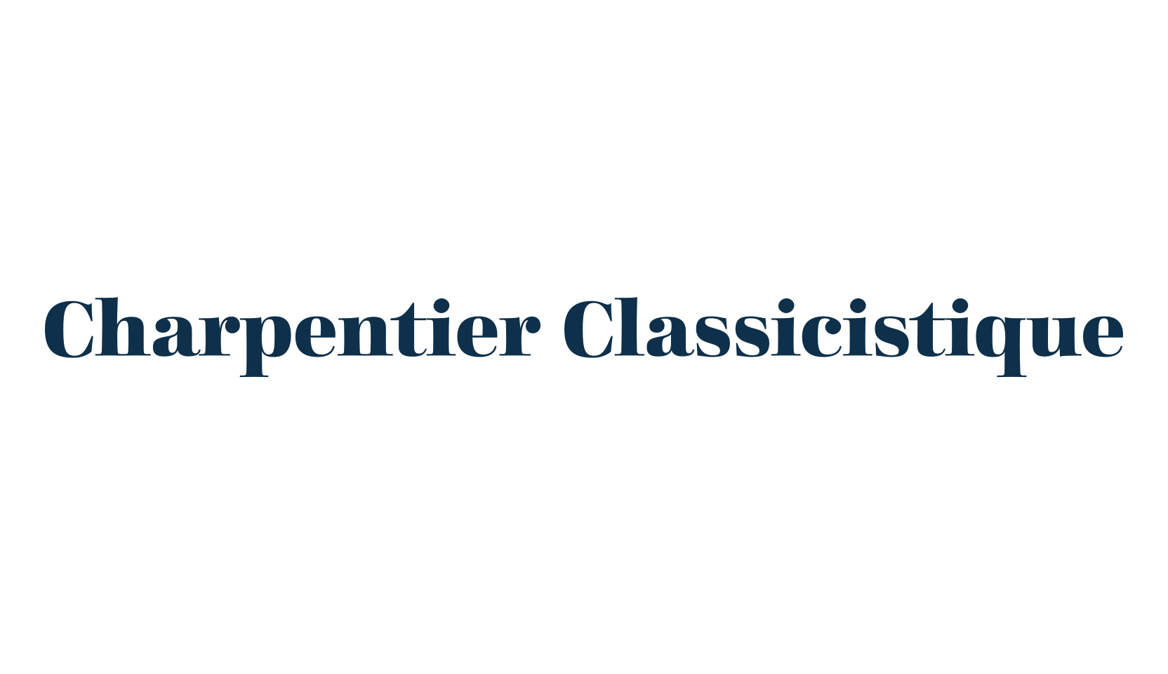 Charpentier Classicistique, basic serif font preview