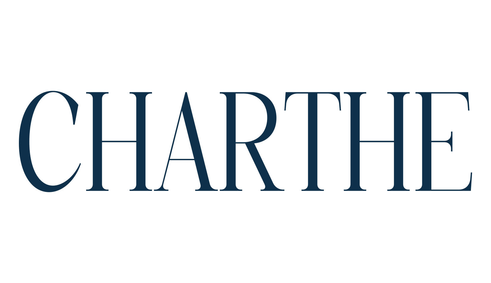 Charthe, basic serif font preview