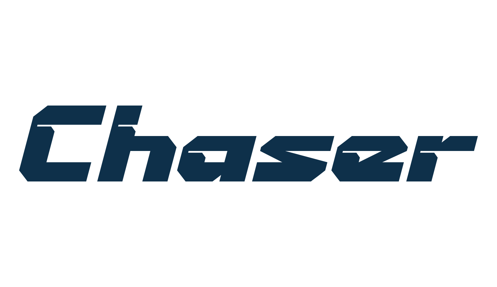 Chaser, sci-fi font preview