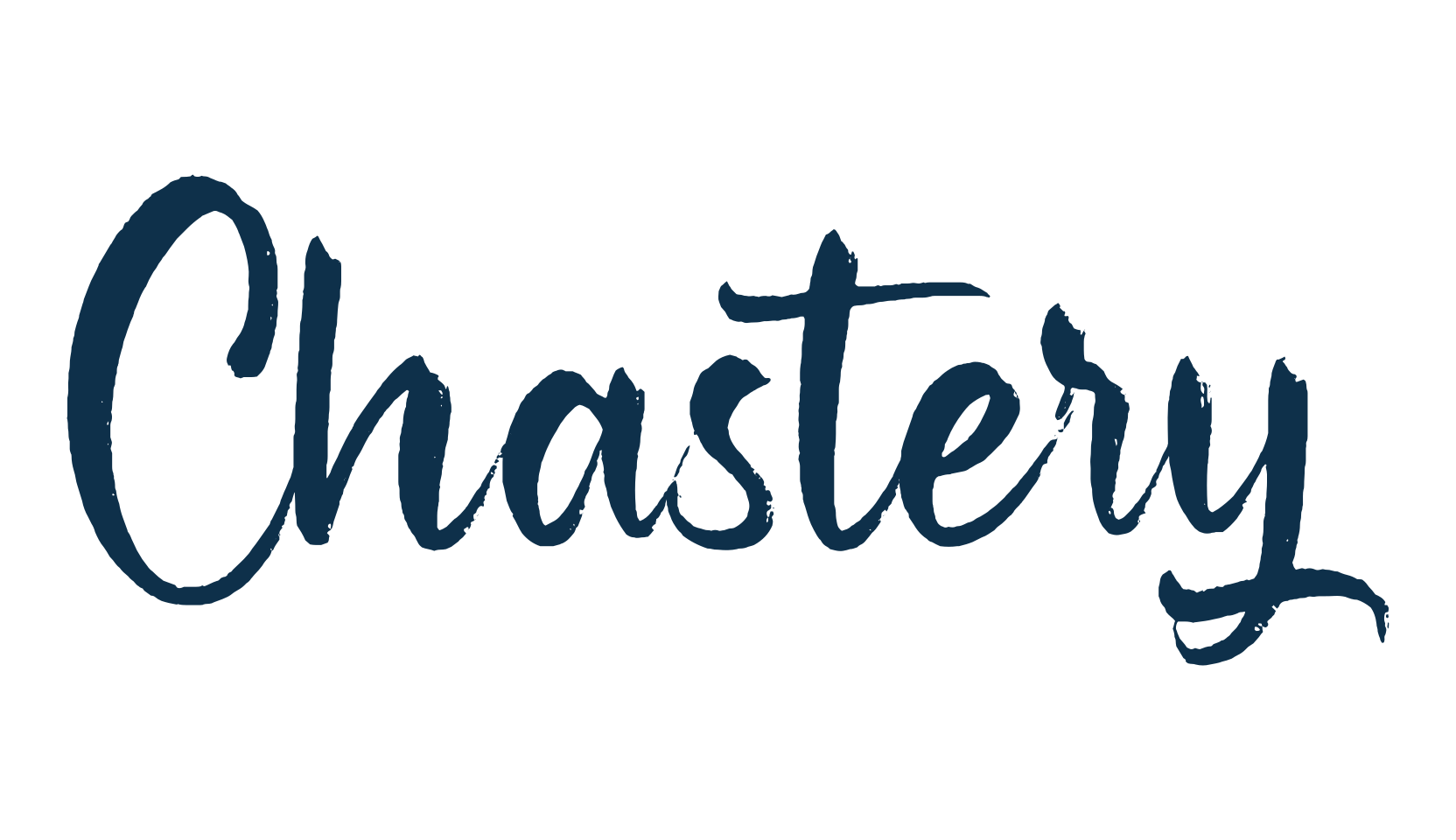 Chastery, script brush fancy decorative calligraphy font preview