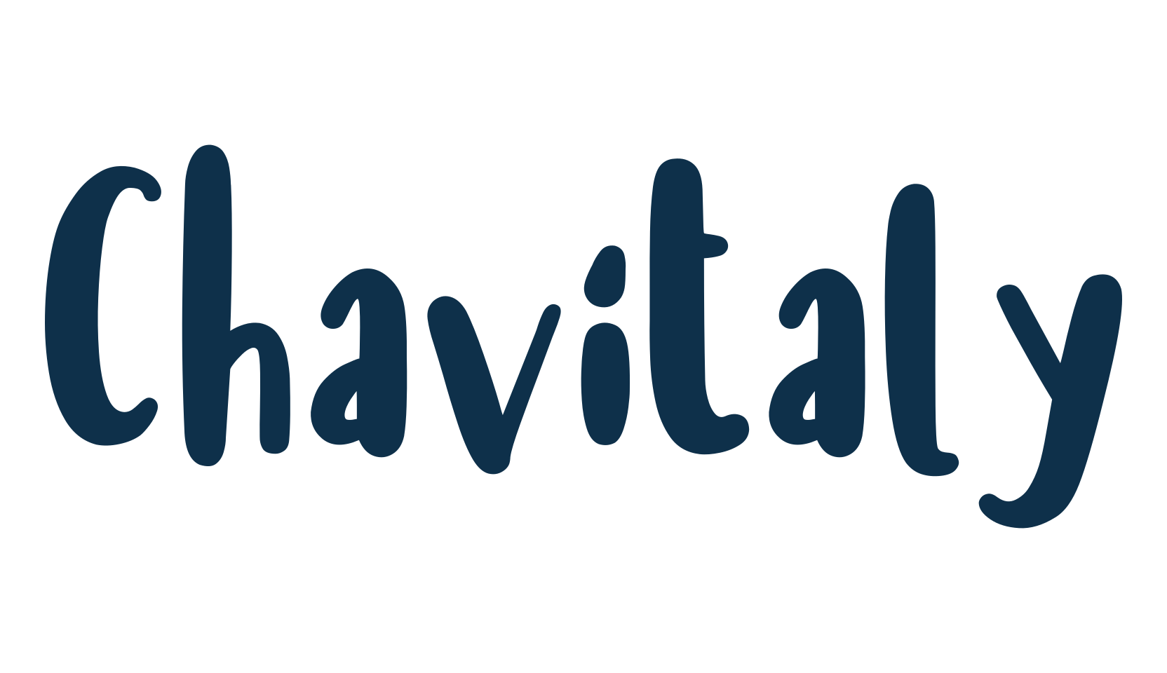 Chavitaly, fancy cartoon decorative font preview