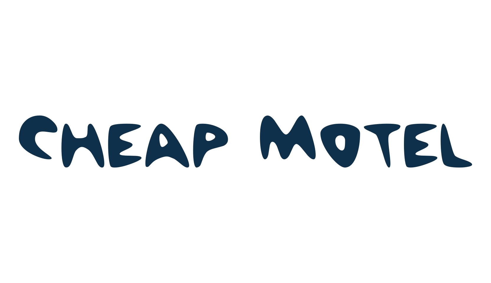 Cheap Motel, fancy cartoon decorative font preview