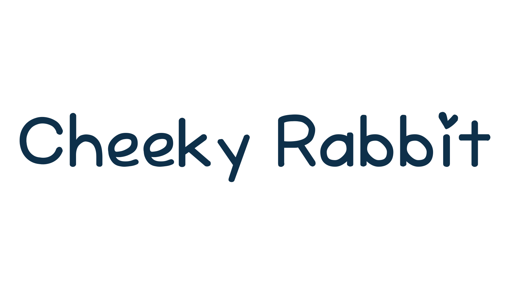 Cheeky Rabbit, fancy cartoon decorative comic font preview